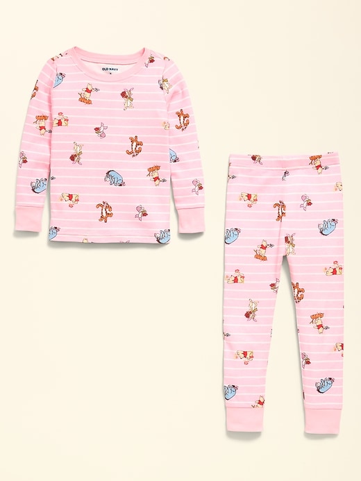 Image number 2 showing, Old Navy x Disney Winnie the Pooh Unisex Snug-Fit Pajama Set for Toddler & Baby