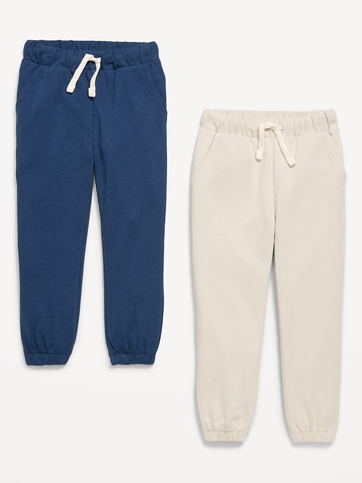 Image number 2 showing, French Terry Joggers 2-Pack for Toddler Boys