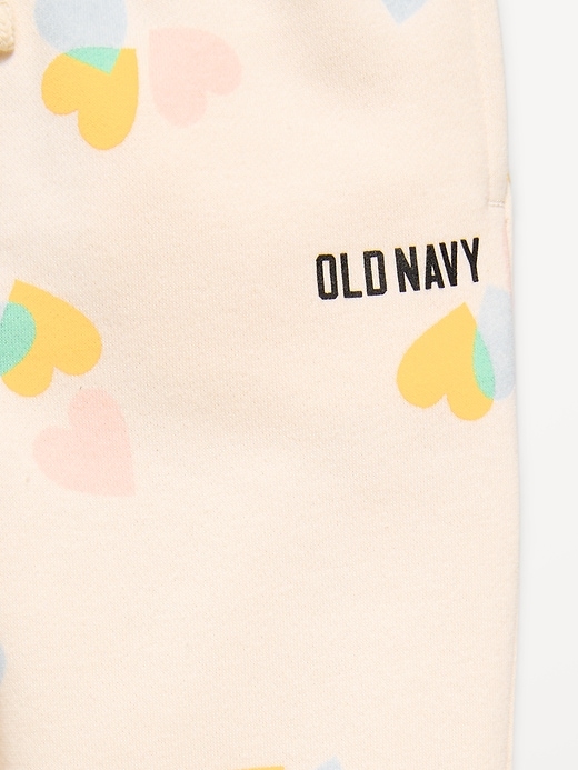Image number 2 showing, Printed Logo Jogger Sweatpants for Toddler Girls