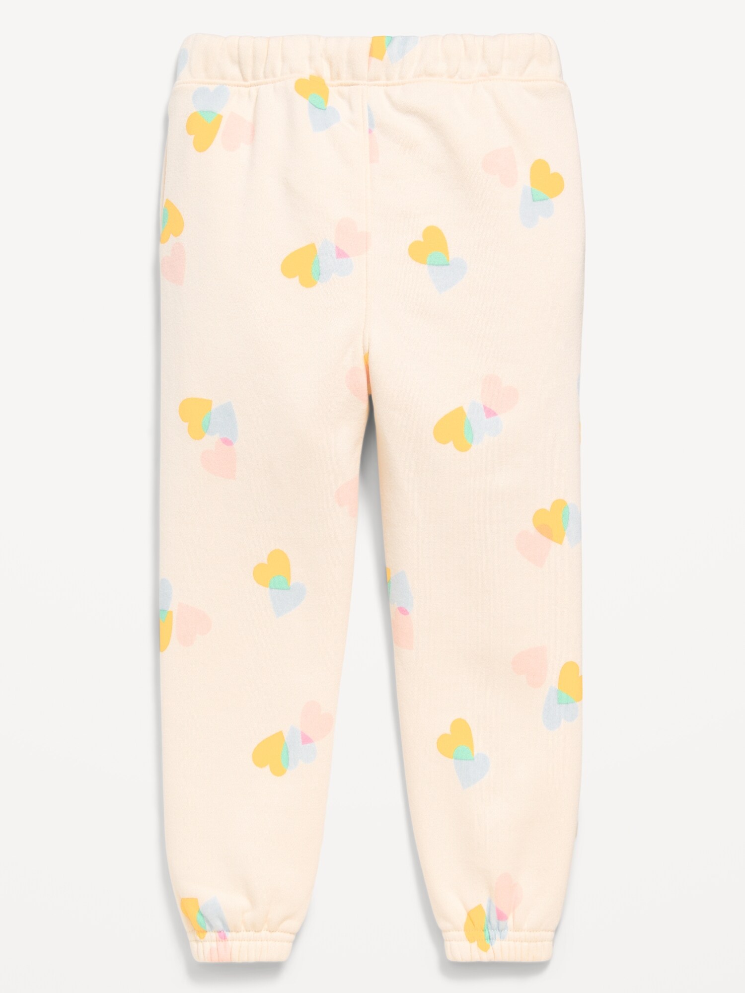 Брюки Old Navy Printed Cinched-Hem Jogger Sweatpants для девочек-малышей, цвет: Разноцветный — фото 3