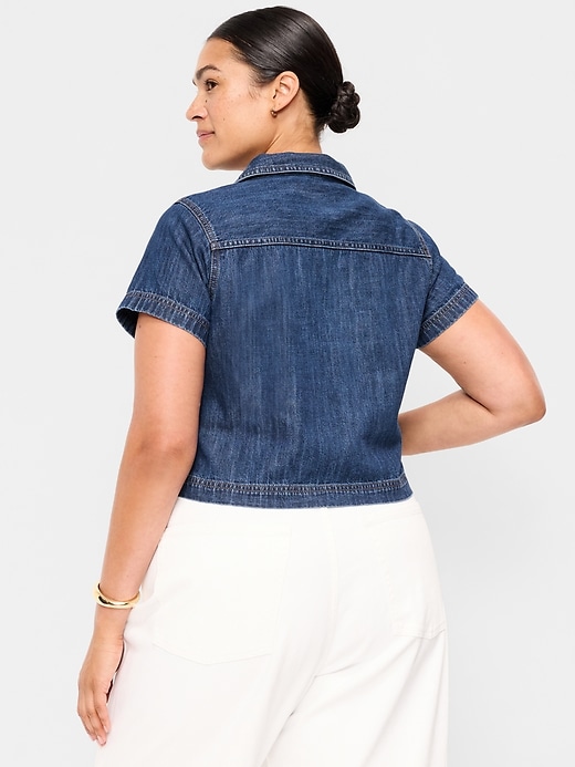 Image number 8 showing, Double-Pocket Popover Top