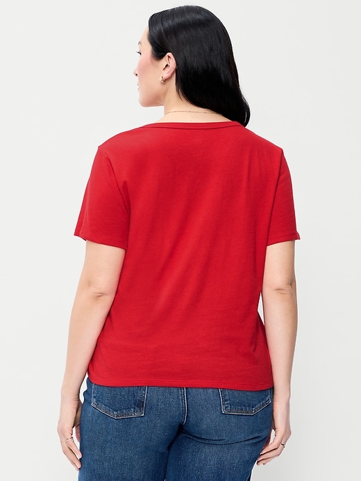 Image number 6 showing, EveryWear V-Neck T-Shirt