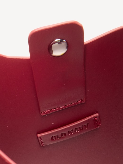 Image number 3 showing, Asymmetrical Structured Tote Bag