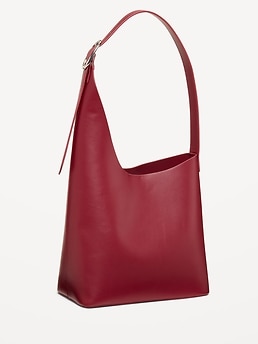 Asymmetrical Structured Tote Bag - image 3
