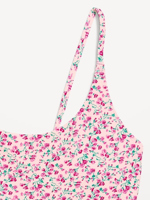 Image number 9 showing, Textured Swim Romper -- 2.5-inch inseam