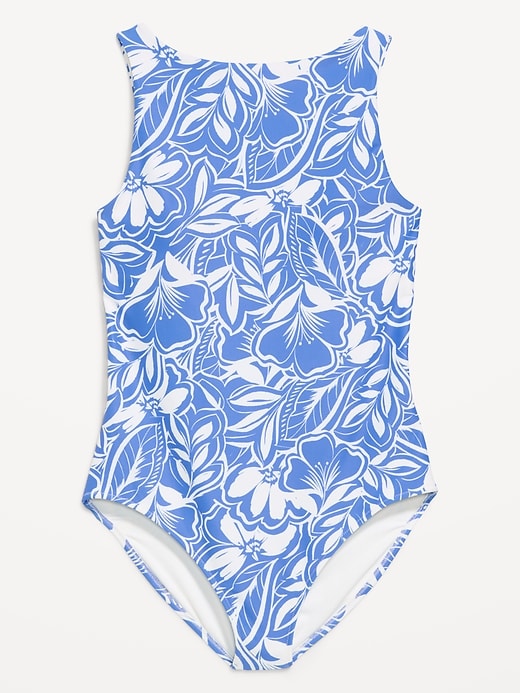 Image number 4 showing, High-Neck One-Piece Swimsuit