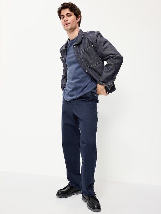 Image number 3 showing, Garment-Dyed Heavyweight Cropped T-Shirt