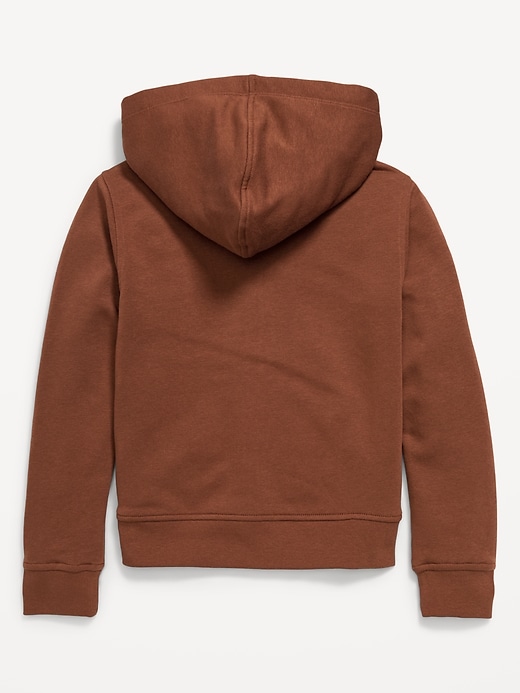Image number 3 showing, Fitted Long-Sleeve Graphic Hoodie for Girls
