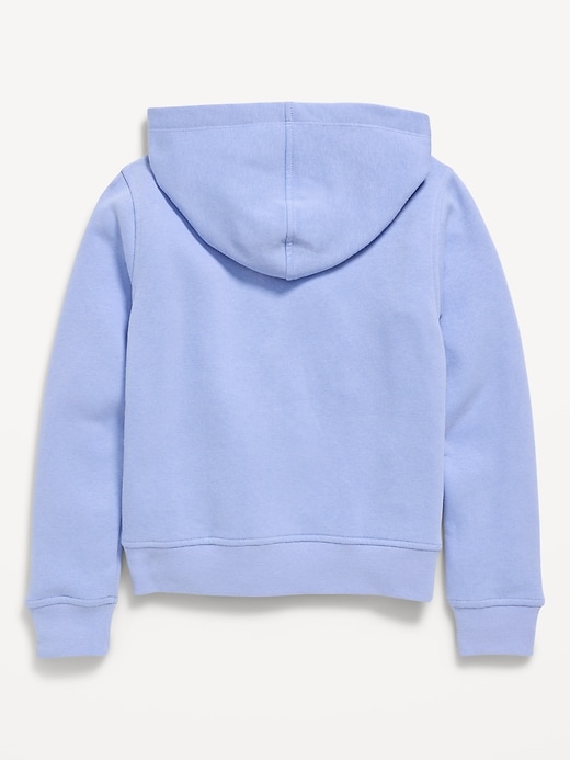 Image number 3 showing, Fitted Long-Sleeve Graphic Hoodie for Girls