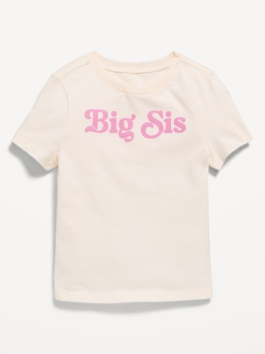 Image number 1 showing, Short-Sleeve Graphic T-Shirt for Toddler Girls