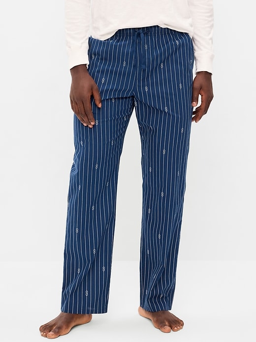 Image number 1 showing, Poplin Pajama Pant