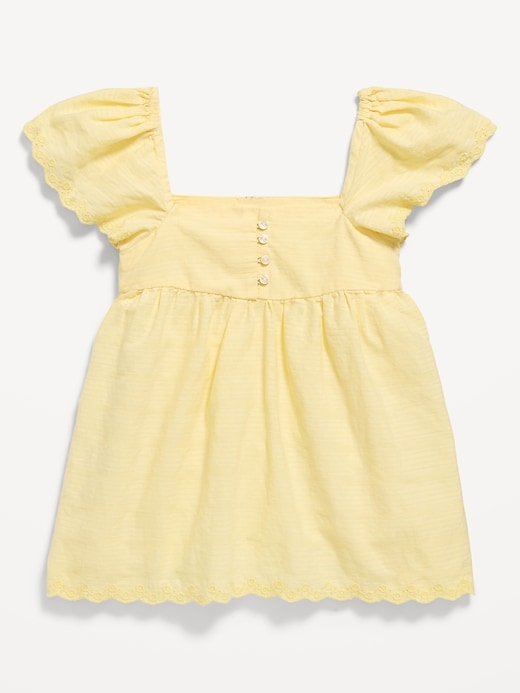 Image number 2 showing, Flutter-Sleeve Textured Top for Girls