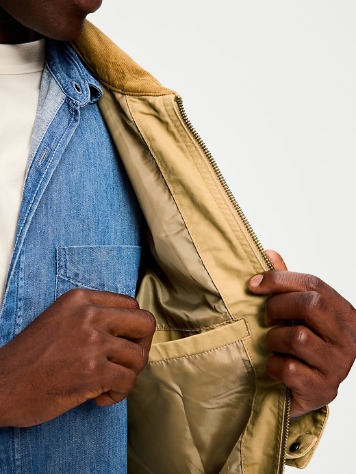 Image number 5 showing, Cropped Canvas Barn Jacket