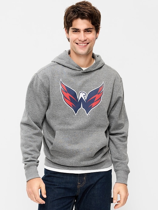 Image number 1 showing, NHL Pullover Hoodie for Adults