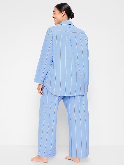 Image number 8 showing, Poplin Pajama Pant Set