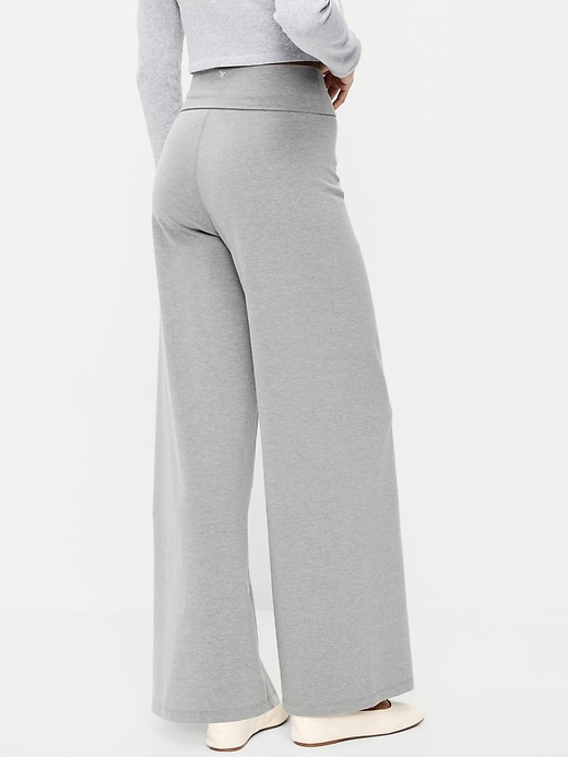 Image number 2 showing, High-Waisted PowerChill Wide-Leg Pants