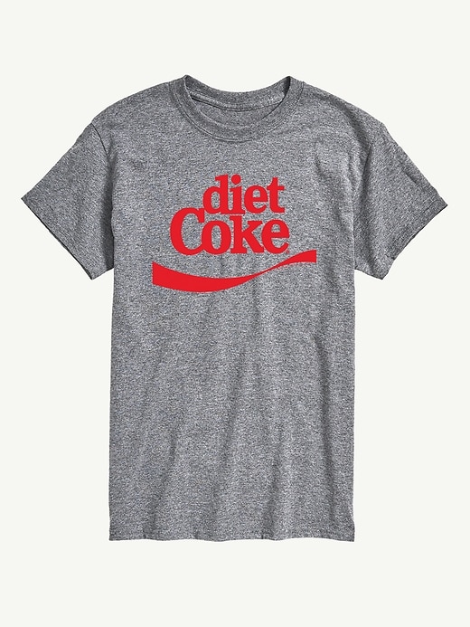 Image number 1 showing, Coca-Cola Diet Coke Logo Short Sleeve Graphic Tee