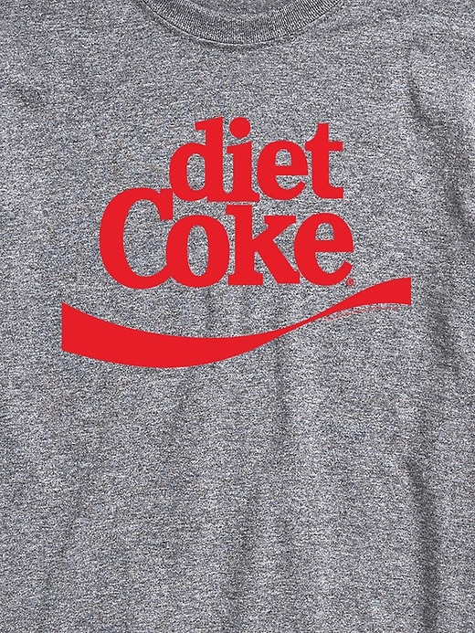 Image number 2 showing, Coca-Cola Diet Coke Logo Short Sleeve Graphic Tee