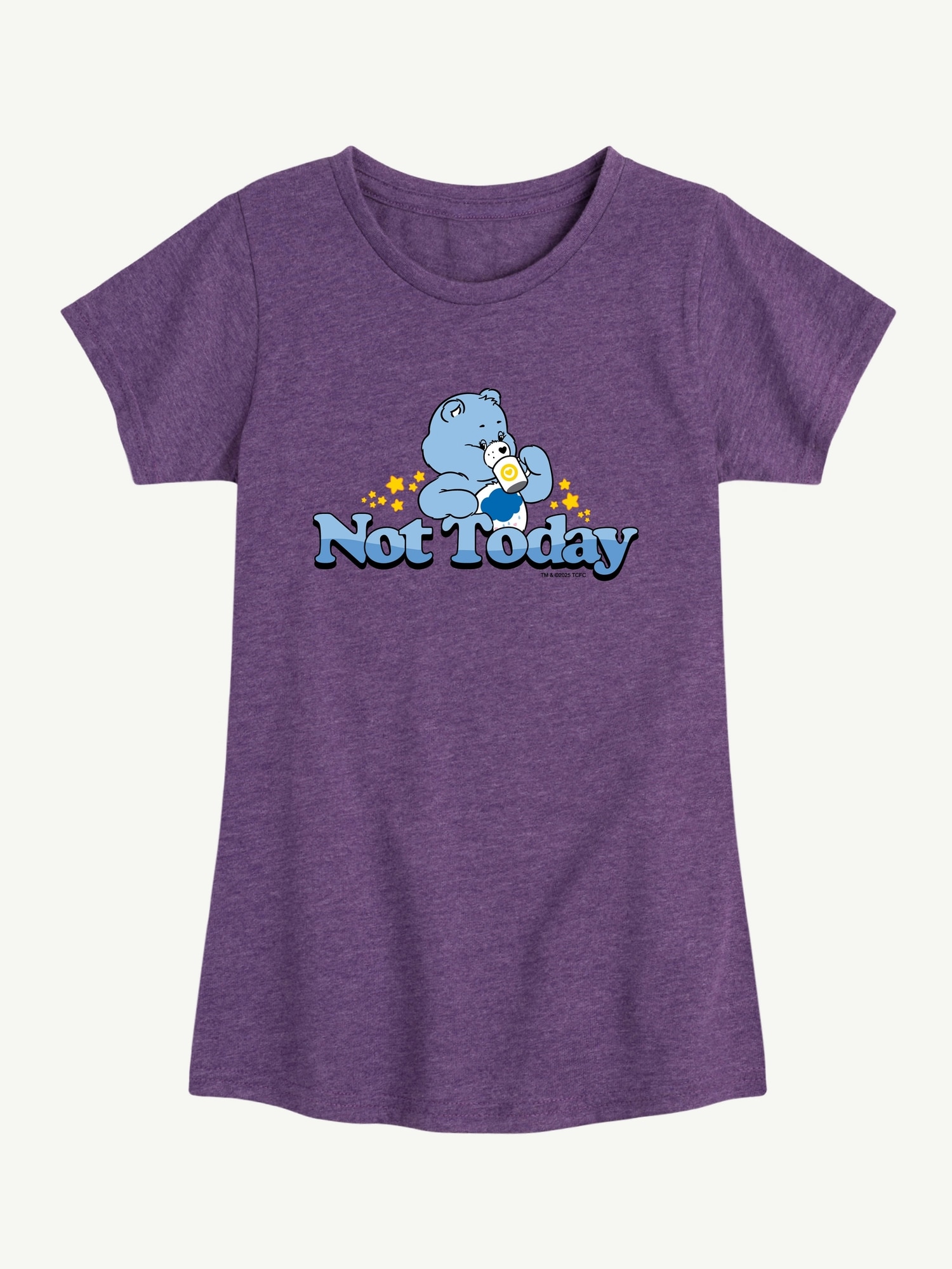 Care Bears Not Today Short Sleeve Graphic Tee for Kids