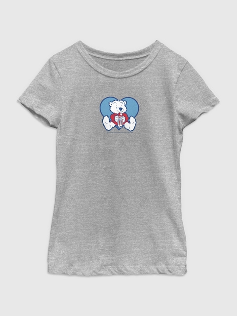 ICEE Kitchy Bear Graphic T-Shirt For Girls