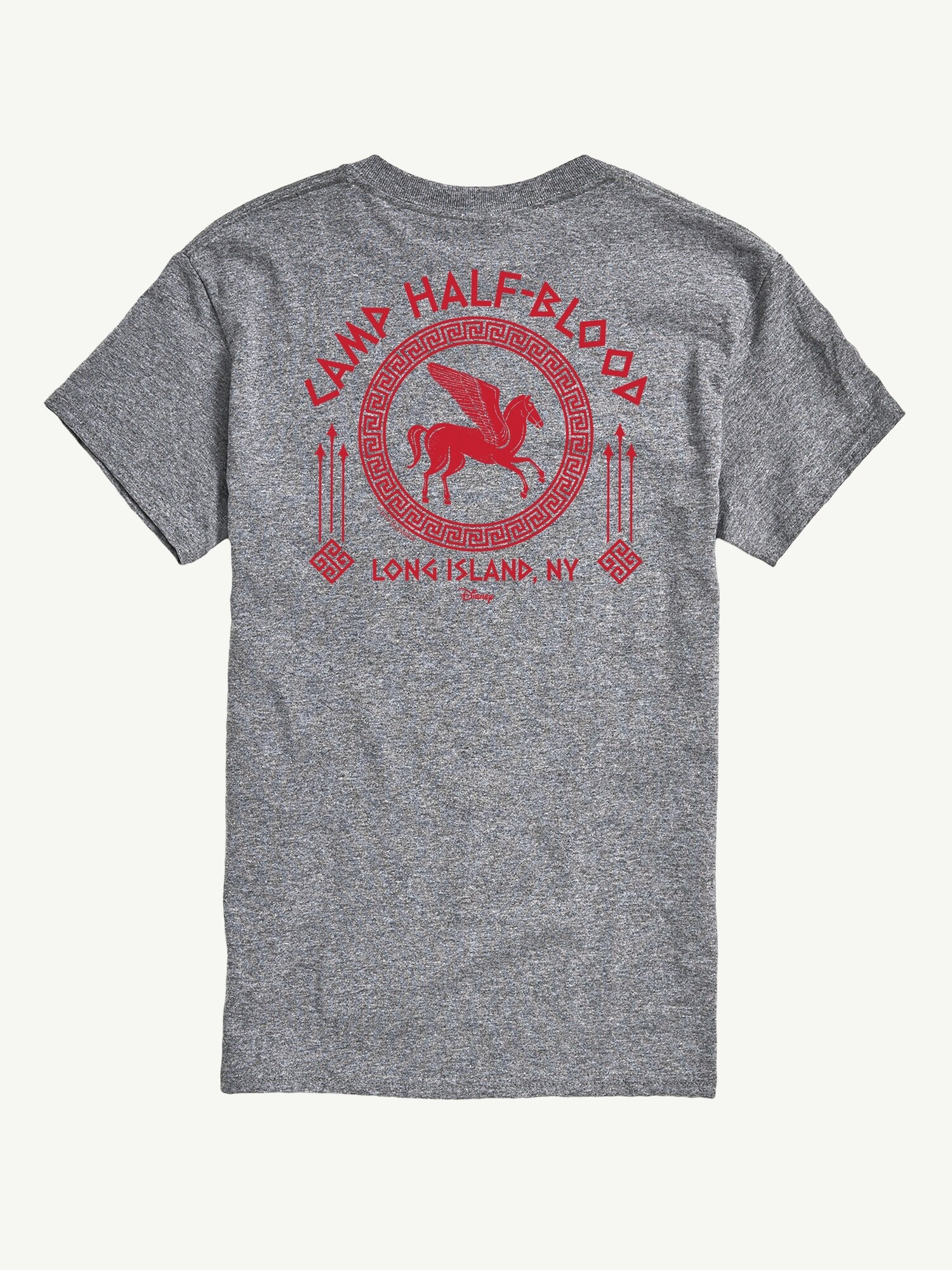 Мужская футболка Old Navy Percy Jackson Camp Half Blood Short Sleeve Graphic, цвет: Меланжевый — фото 3
