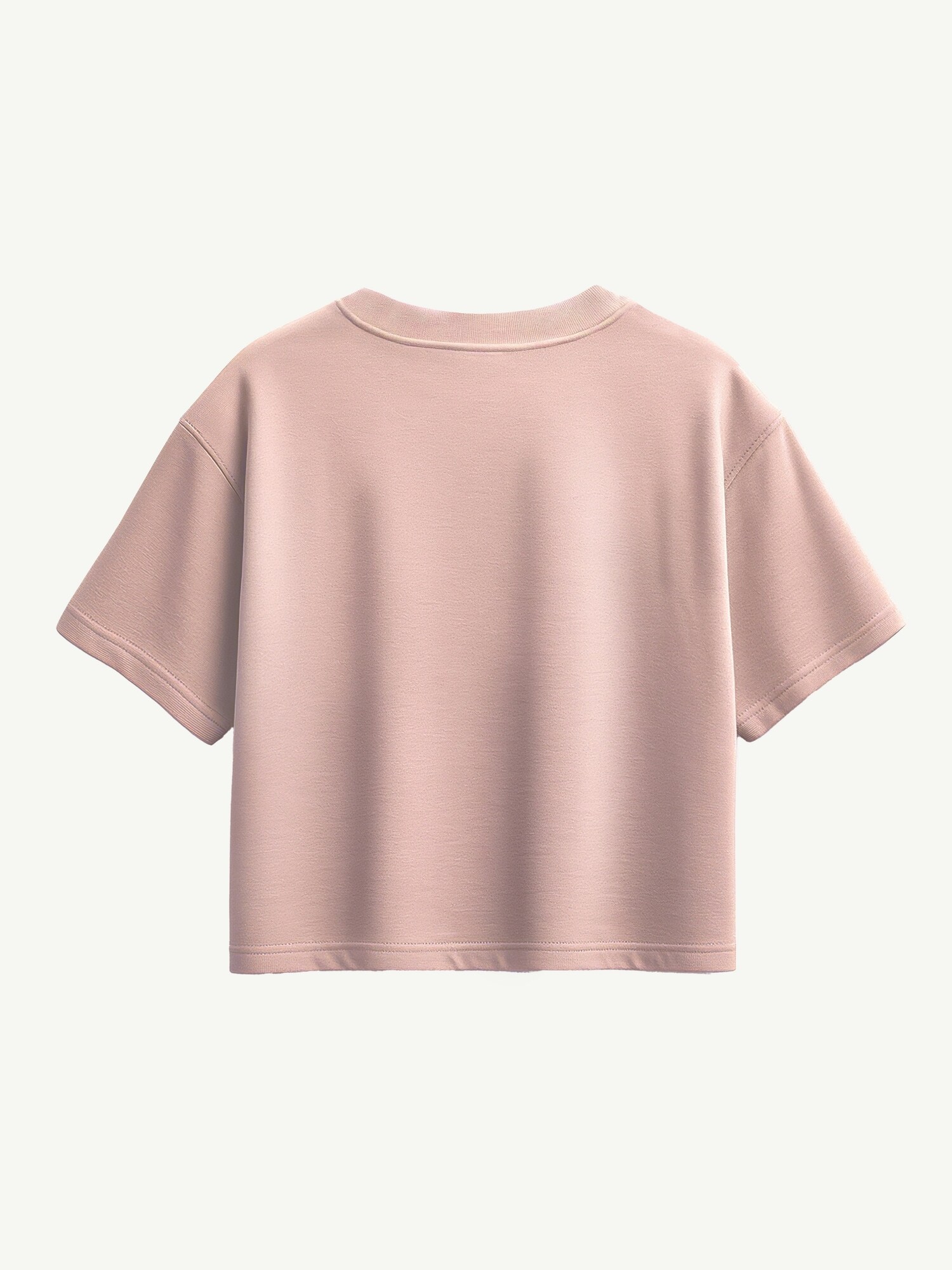 Детская футболка Old Navy Percy Jackson Yancy Academy Short Sleeve Boxy Graphic, цвет: Меланжевый розовый — фото 3
