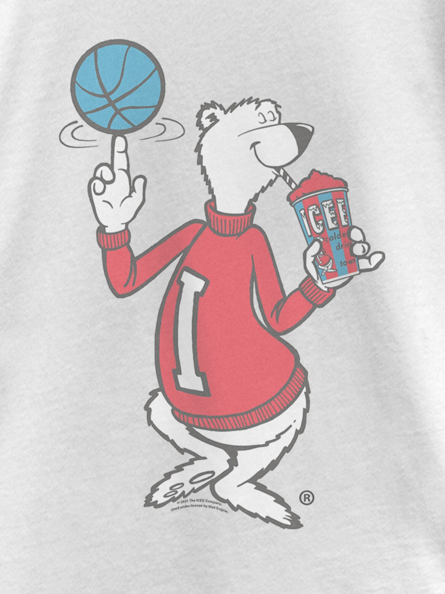 Футболка Old Navy Icee Cali Sport Graphic T-Shirt для девочек, цвет: Белый — фото 2