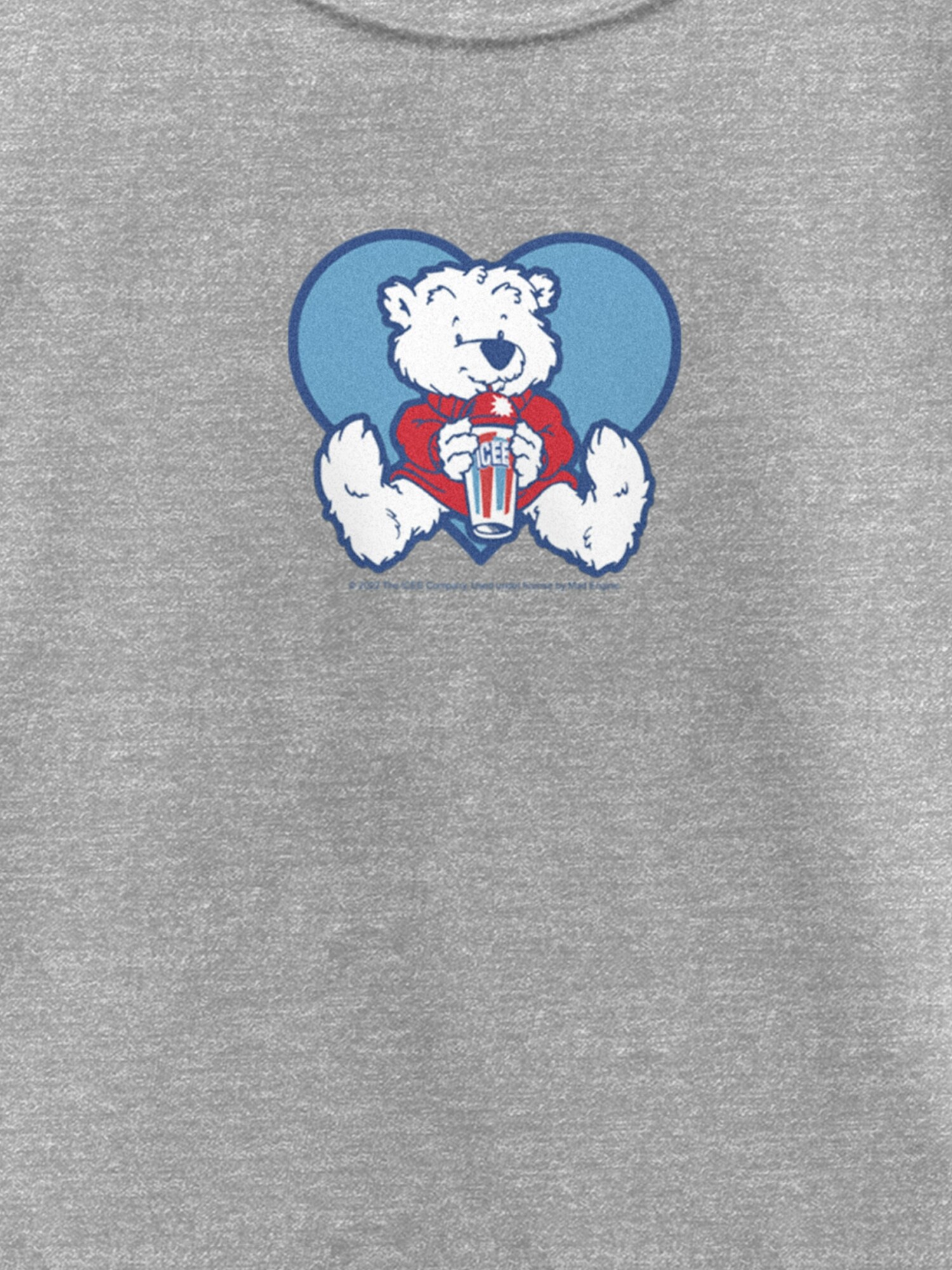 Футболка Old Navy Icee Kitchy Bear Graphic T-Shirt для девочек, цвет: Меланжевый — фото 2
