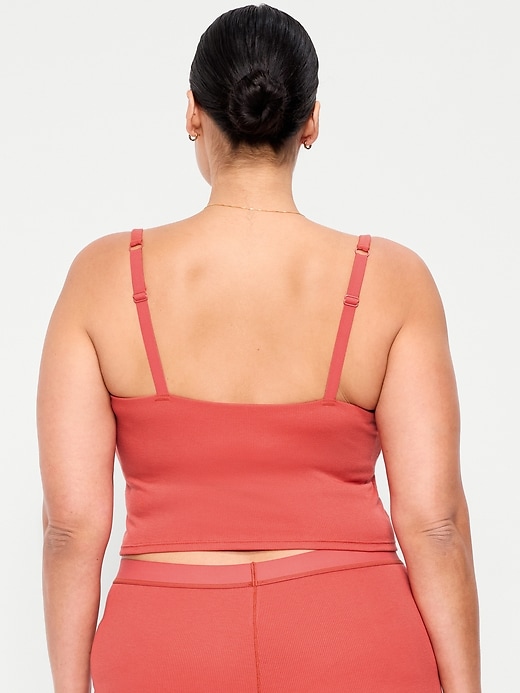 Image number 8 showing, Rib-Knit Brami Top