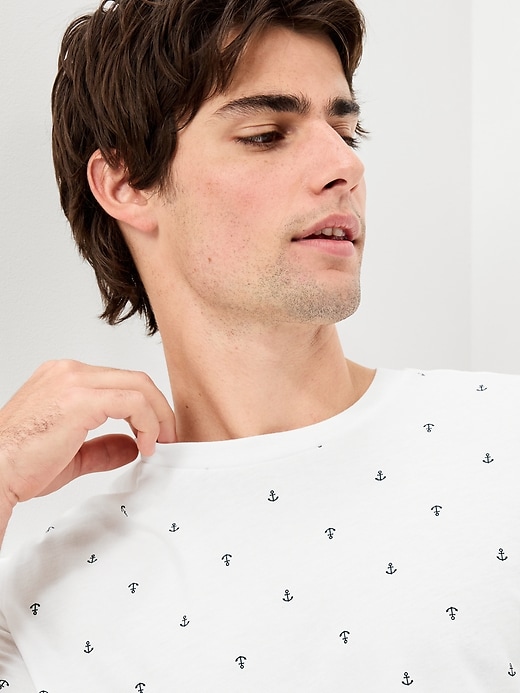 Image number 3 showing, Crew-Neck T-Shirt