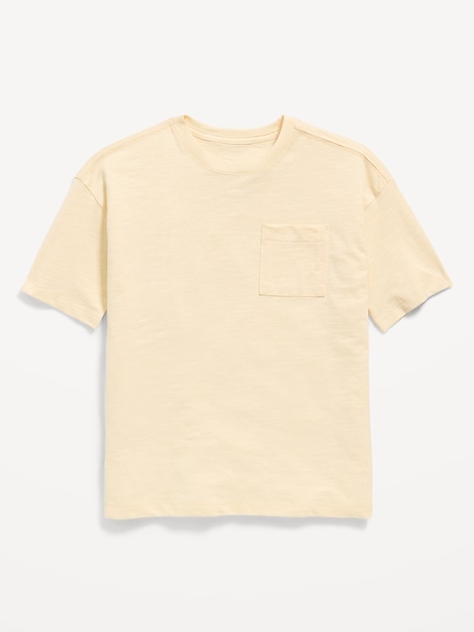 Image number 1 showing, Oversized Short-Sleeve Pocket T-Shirt for Boys