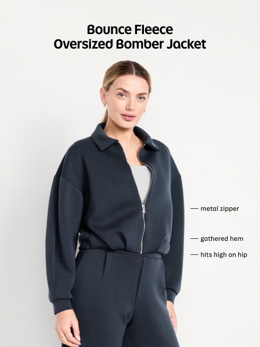 Image number 7 showing, Bounce Fleece Bomber Jacket