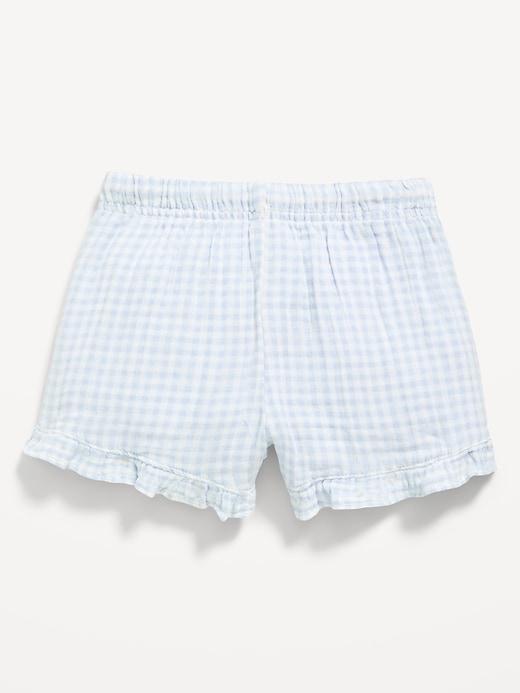 Image number 2 showing, Double-Weave Shorts for Toddler Girls