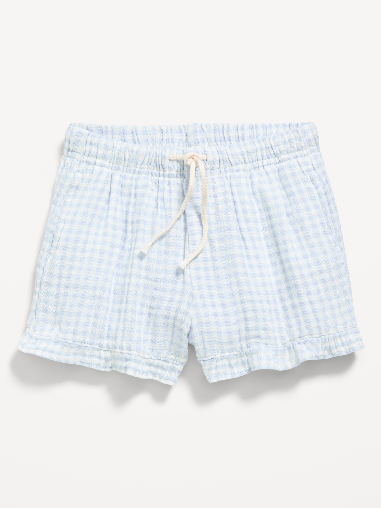 Double-Weave Shorts for Toddler Girls