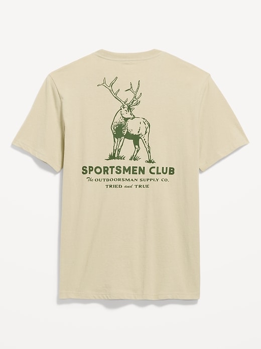 Image number 2 showing, Crew-Neck Graphic T-Shirt