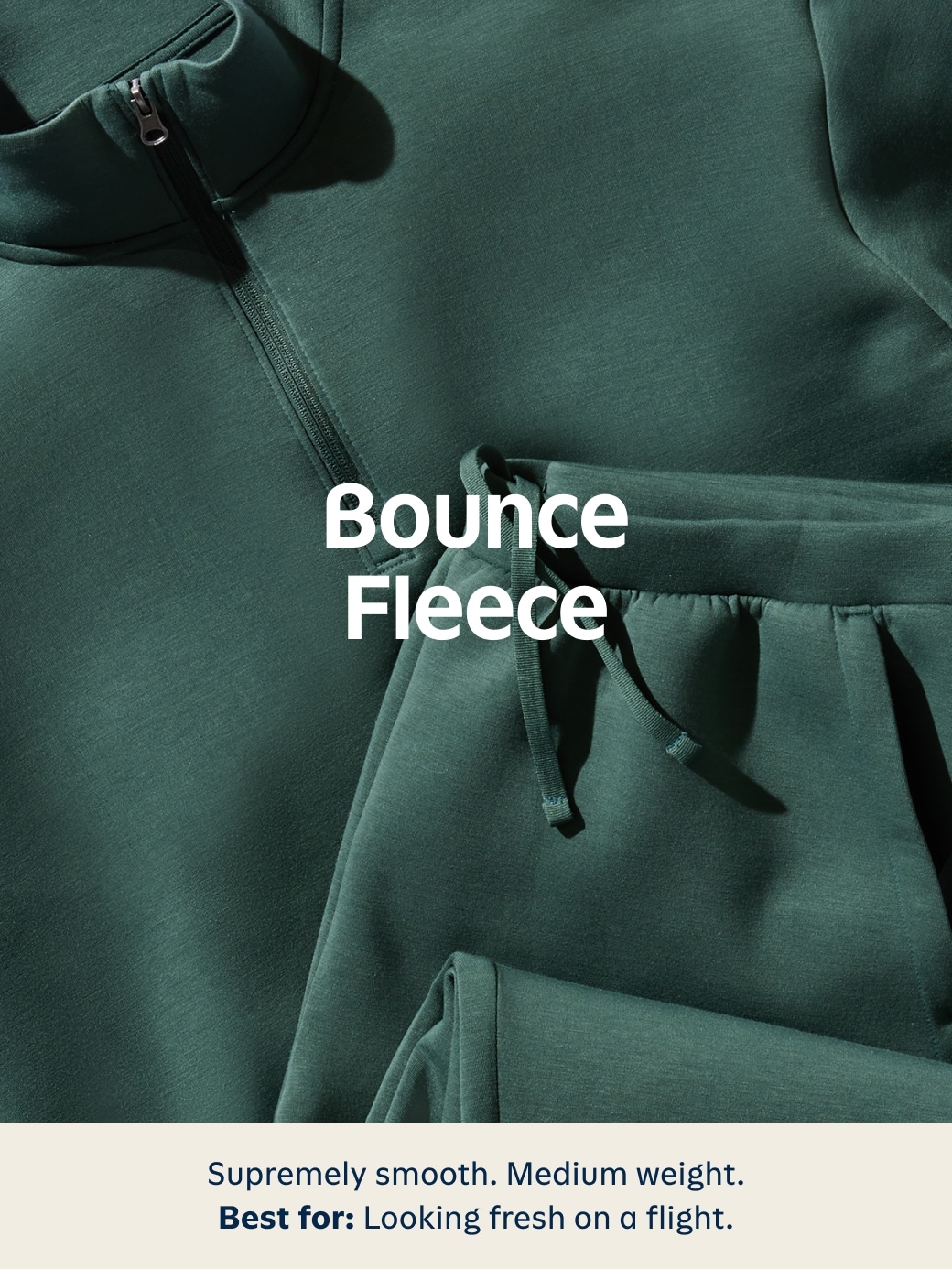 Bounce Fleece Baggy Jogger Sweatpants