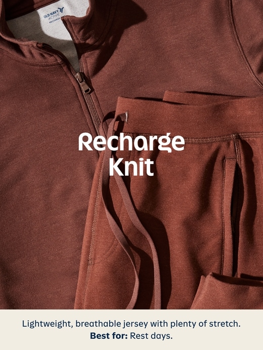 Recharge Knit Pullover Hoodie