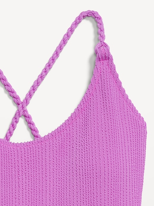Image number 9 showing, Braided-Strap One-Piece Swimsuit