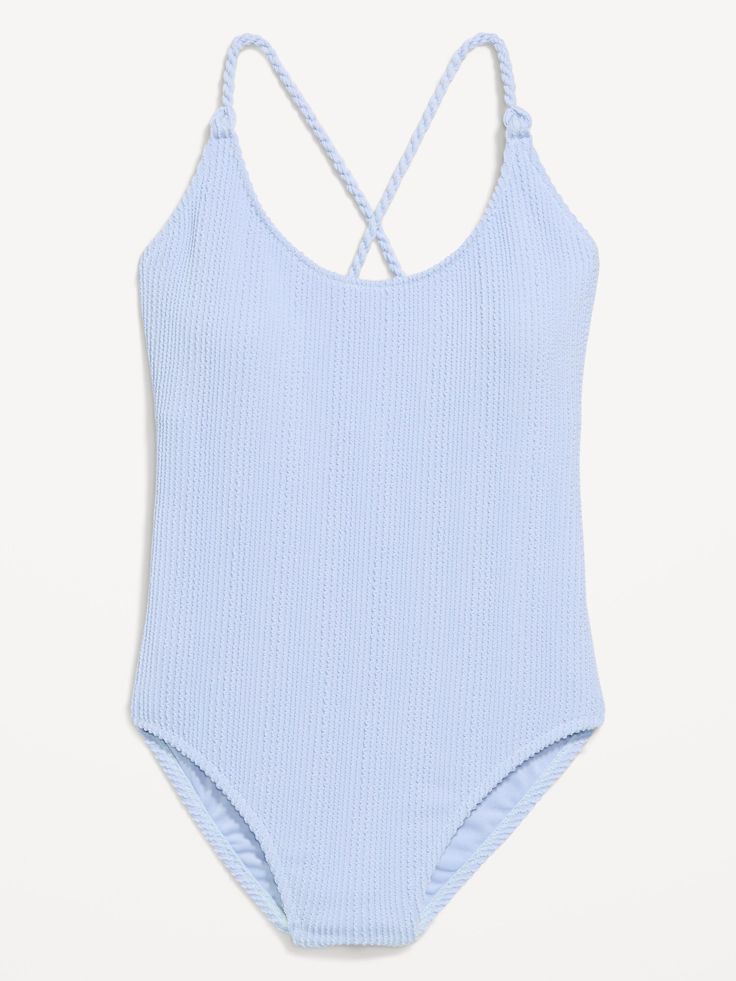 Купальник Braided-Strap, в рубчик — Old Navy, цвет: Float Your Boat — фото 4