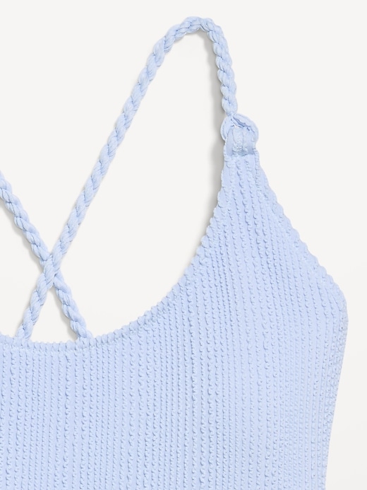 Image number 9 showing, Braided-Strap One-Piece Swimsuit