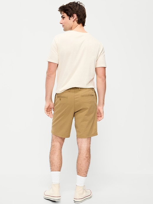 Image number 3 showing, Slim Built-In Flex Rotation Chino Shorts -- 8-inch inseam