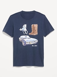 Image number 1 showing, Crew-Neck Graphic T-Shirt