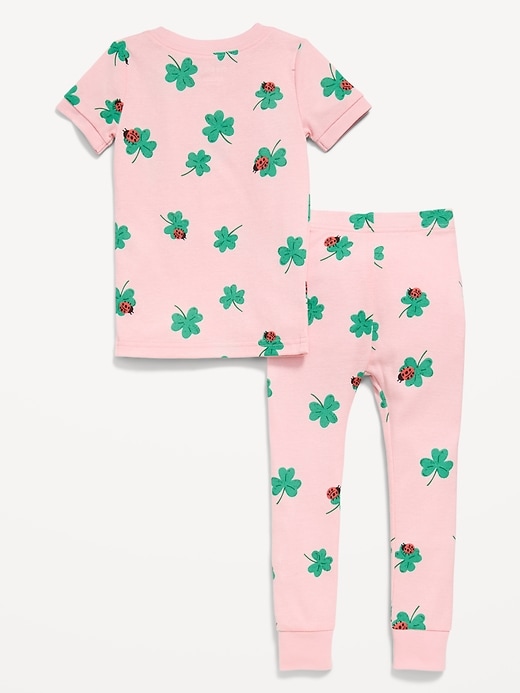 Image number 2 showing, Printed Unisex Pajama Set for Toddler & Baby
