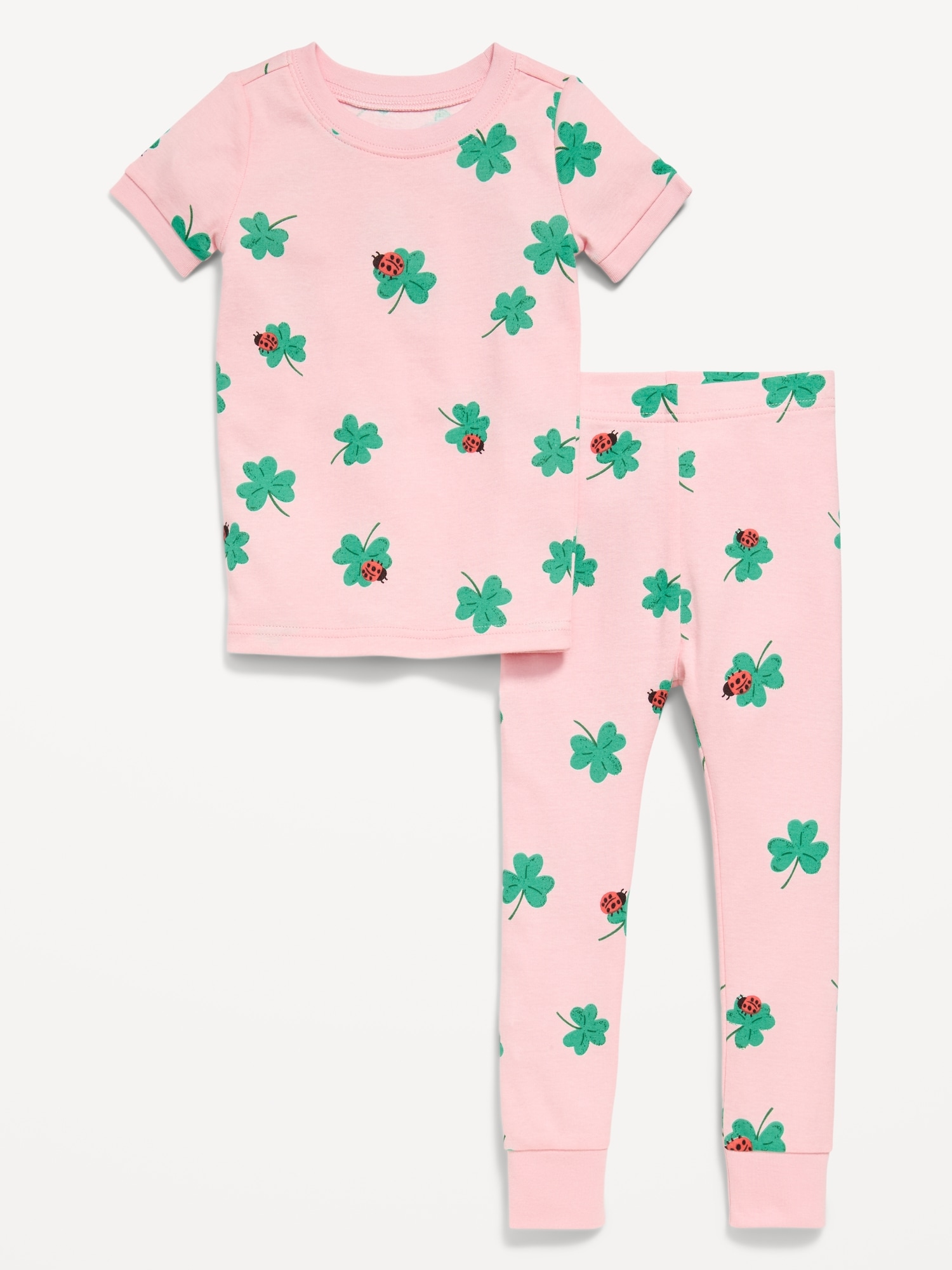 Printed Unisex Pajama Set for Toddler & Baby
