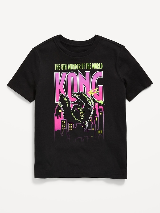 Image number 1 showing, King Kong™ Gender-Neutral Graphic T-Shirt for Kids