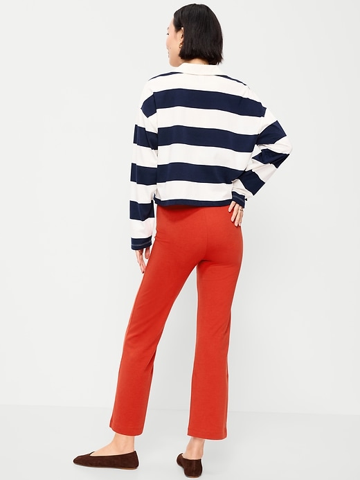 Image number 3 showing, High-Waisted Fashion Flare Leggings