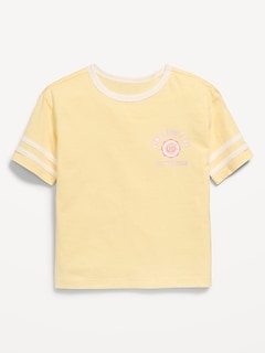 Oversized Graphic T-Shirt for Toddler Girls
