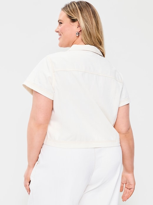 Image number 8 showing, Double-Pocket Popover Top