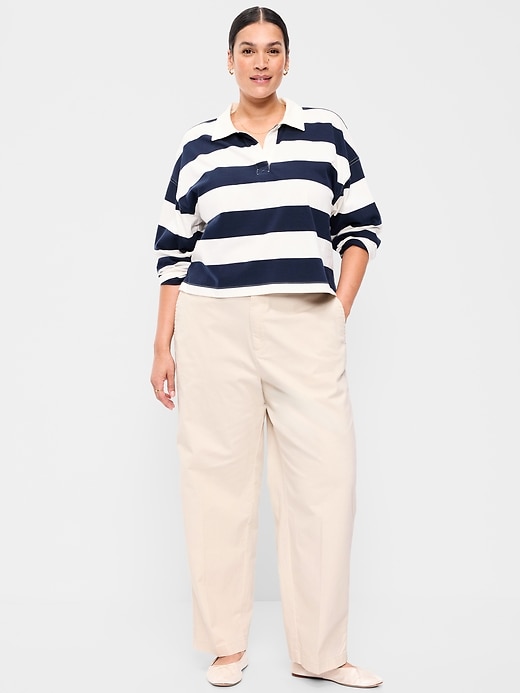 Image number 7 showing, High-Waisted OGC Chino Full Length Straight Pants