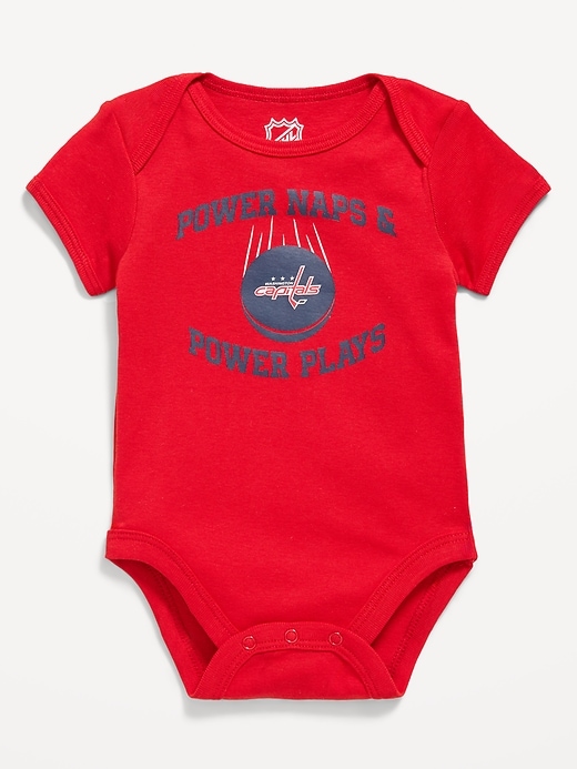 Image number 1 showing, NHL Graphic Bodysuit for Baby